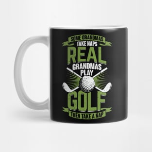 Funny Golf Golfing Grandma Grandmother Gift Mug